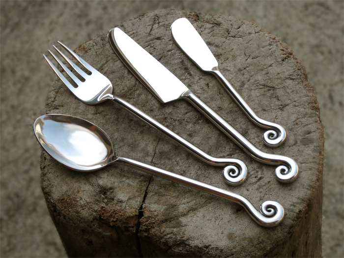 Hammered Cutlery V set